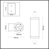 Настенный светильник Odeon Light Long 7071/15WL