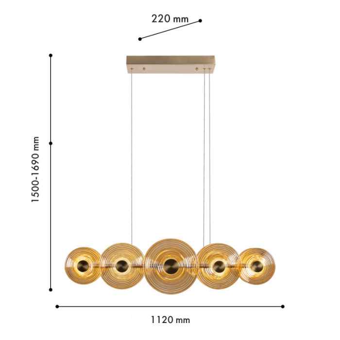 Подвесная люстра Favourite 4571-10P