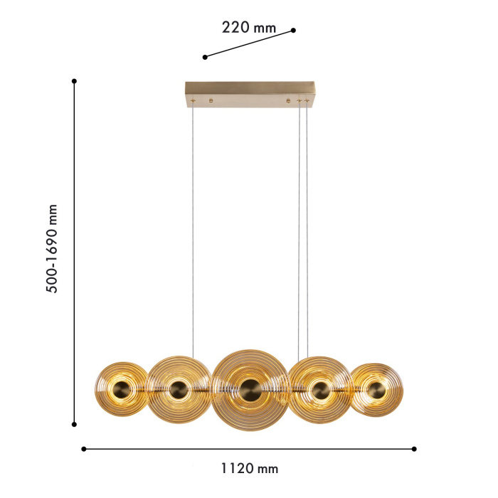 Подвесная люстра Favourite 4571-10P