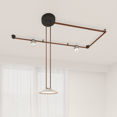 Трек-система Denkirs Belty SET DK55SET02-01-BR