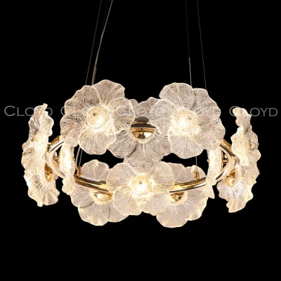 Люстра Cloyd SHAMBALA-B C1 / Ø63 см - золото (арт.11495)