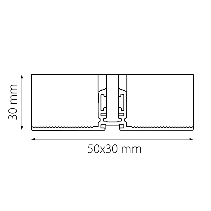 Соединитель L-образный встраиваемый Linea Lightstar 506357