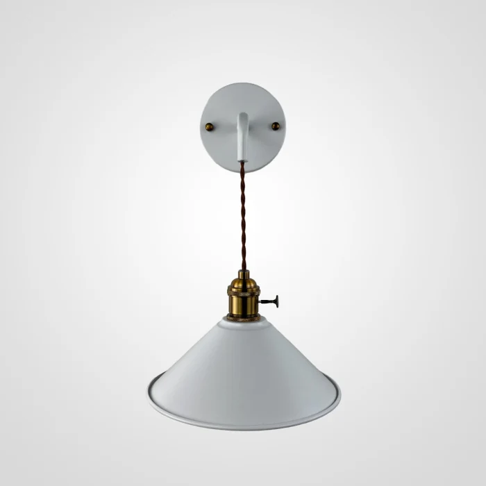 Бра с подвесным плафоном BRAID WALL White ImperiumLoft