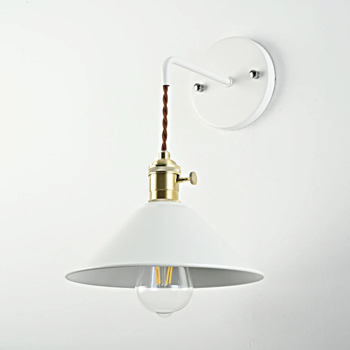 Бра с подвесным плафоном BRAID WALL White ImperiumLoft