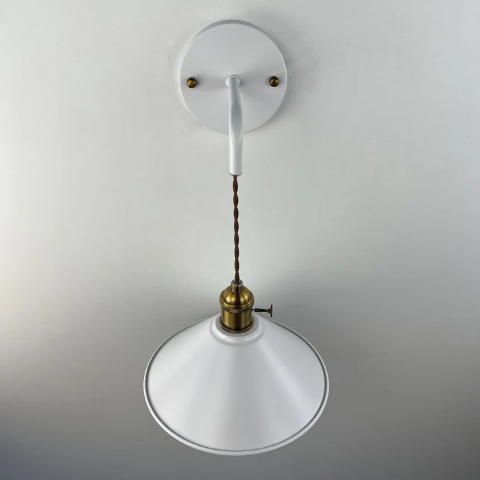 Бра с подвесным плафоном BRAID WALL White ImperiumLoft