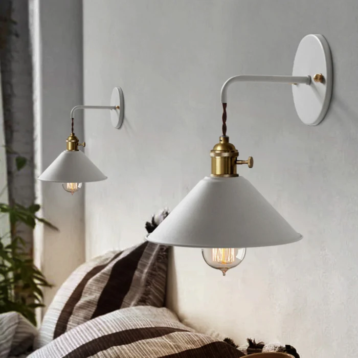 Бра с подвесным плафоном BRAID WALL White ImperiumLoft