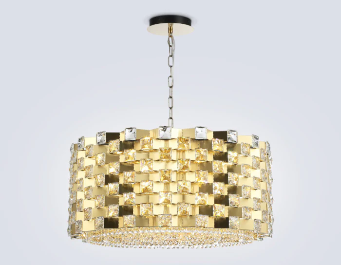 Подвесная люстра с хрусталем HIGH LIGHT AMBRELLA LIGHT LH41009