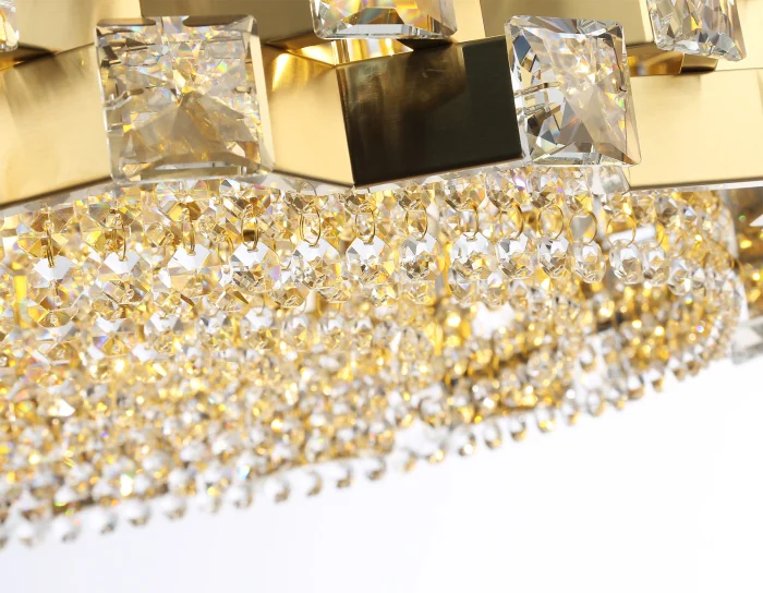 Подвесная люстра с хрусталем HIGH LIGHT AMBRELLA LIGHT LH41009