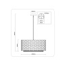 Подвесной светильник Ambrella Light High Light LH41009