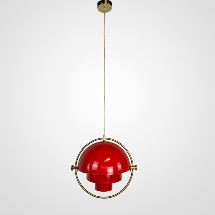 Люстра Louis Weisdorff Gubi Multi-lite Pendant Red ImperiumLoft
