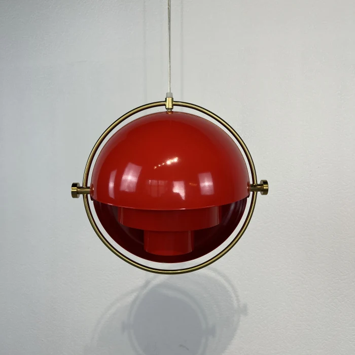 Люстра Louis Weisdorff Gubi Multi-lite Pendant Red ImperiumLoft