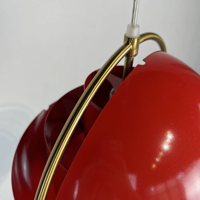 Люстра Louis Weisdorff Gubi Multi-lite Pendant Red ImperiumLoft