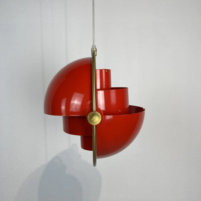 Люстра Louis Weisdorff Gubi Multi-lite Pendant Red ImperiumLoft