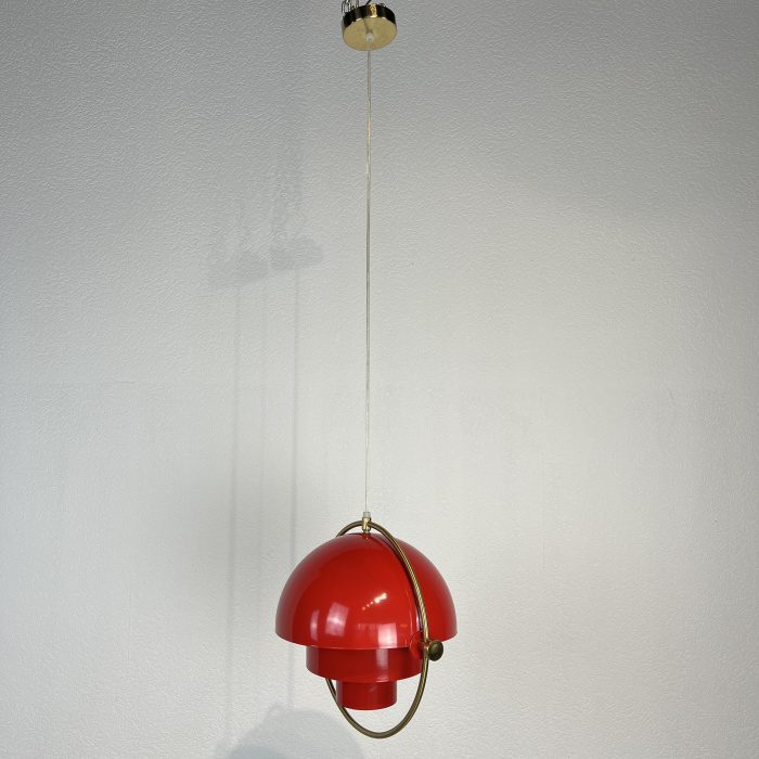 Люстра Louis Weisdorff Gubi Multi-lite Pendant Red ImperiumLoft