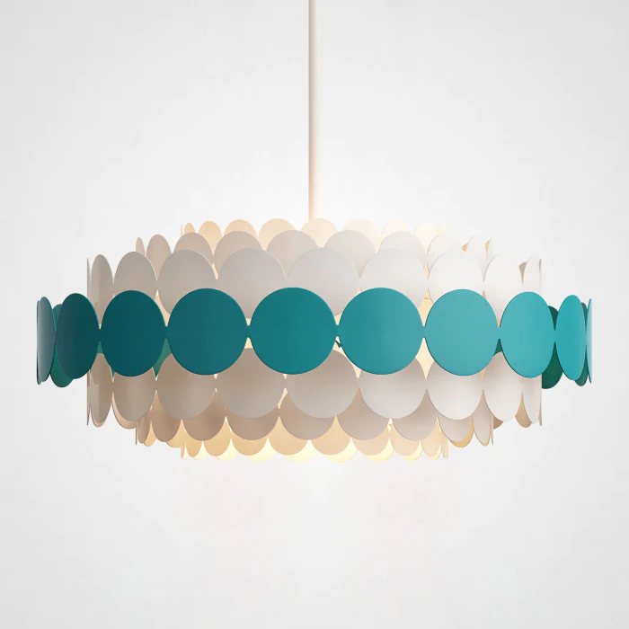 Люстра на штанге ASOLA D80 Blue by ImperiumLoft ImperiumLoft