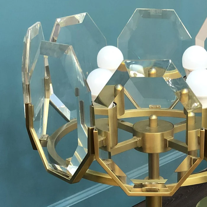 Настольная лампа Cloyd ARDEC T4 / выс. 58 см - латунь (арт.30054)