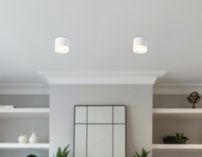 Накладной точечный светильник GX53 Ambrella light TN5365