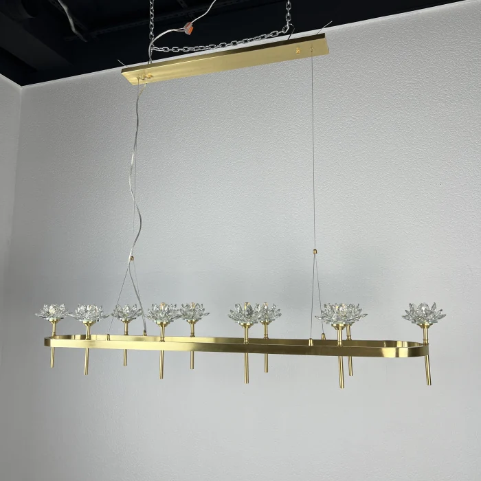 Подвесная люстра LOTOS LONG 10 ImperiumLoft