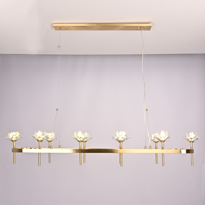 Подвесная люстра LOTOS LONG 10 ImperiumLoft