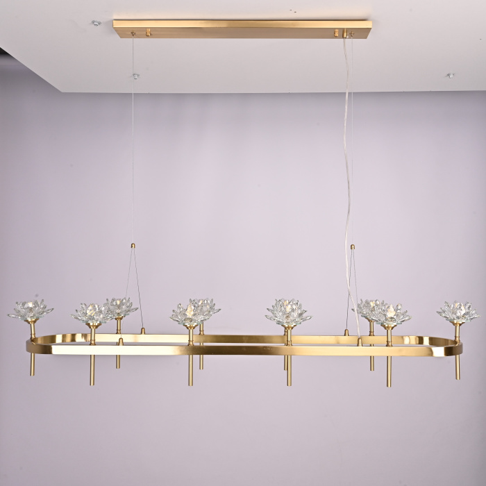 Подвесная люстра LOTOS LONG 10 ImperiumLoft