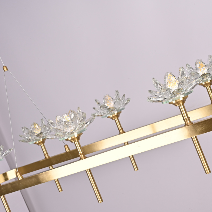 Подвесная люстра LOTOS LONG 10 ImperiumLoft