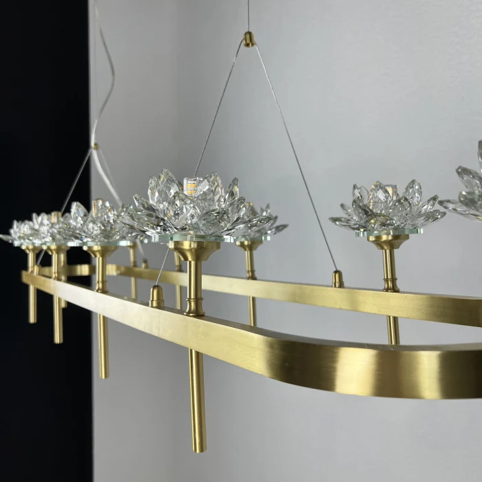 Подвесная люстра LOTOS LONG 10 ImperiumLoft