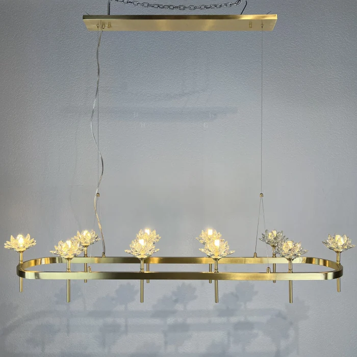 Подвесная люстра LOTOS LONG 10 ImperiumLoft