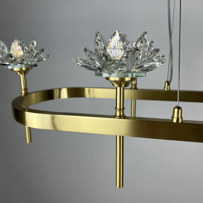 Подвесная люстра LOTOS LONG 10 ImperiumLoft