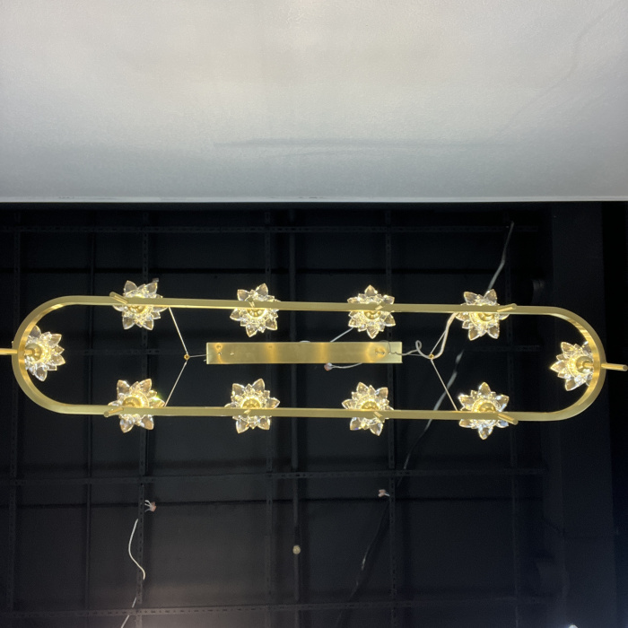 Подвесная люстра LOTOS LONG 10 ImperiumLoft