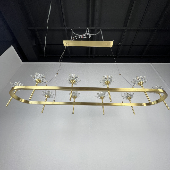 Подвесная люстра LOTOS LONG 10 ImperiumLoft