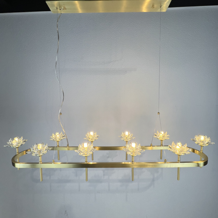 Подвесная люстра LOTOS LONG 10 ImperiumLoft