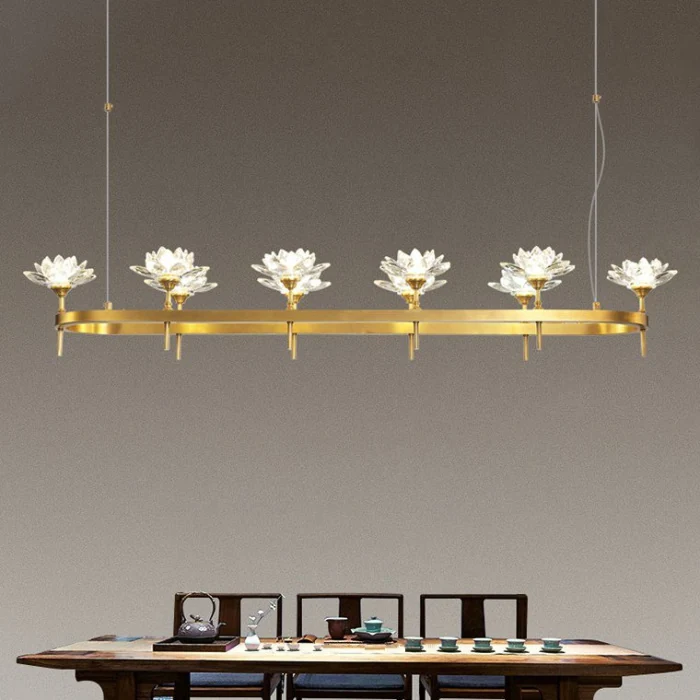 Подвесная люстра LOTOS LONG 10 ImperiumLoft