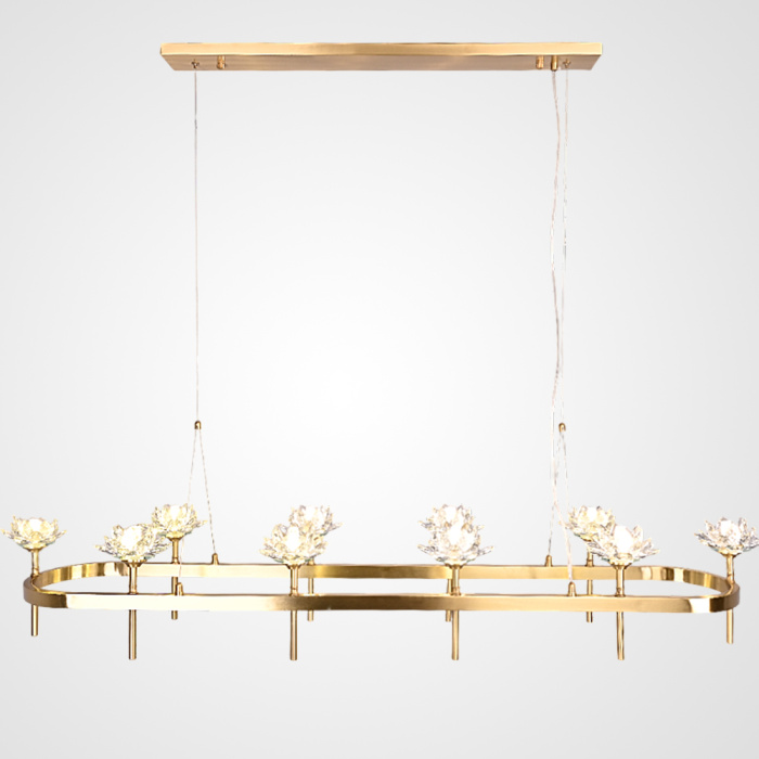 Подвесная люстра LOTOS LONG 10 ImperiumLoft