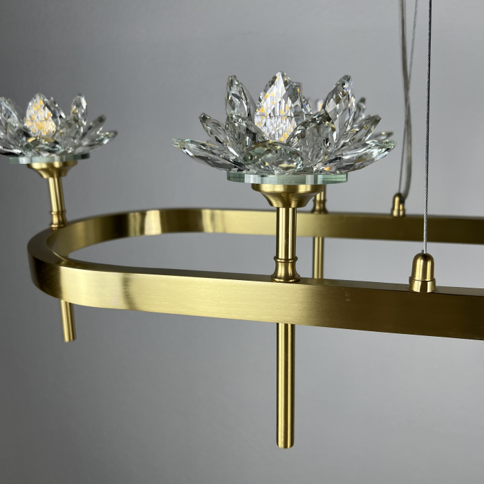 Подвесная люстра LOTOS LONG 10 ImperiumLoft