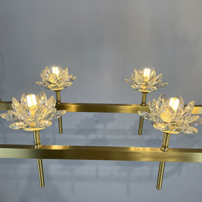 Подвесная люстра LOTOS LONG 10 ImperiumLoft