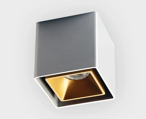 Светильник накладной Italline FASHION FX1 alu + FASHION FXR gold