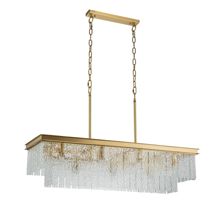 Подвесная люстра Belfast Harland 6308-10C BR CL