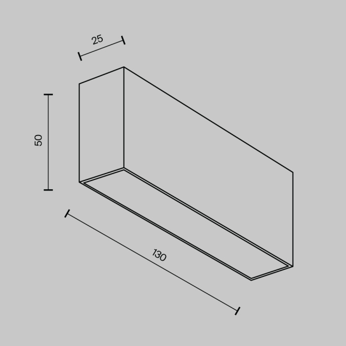 Потолочный светильник Maytoni Basis C068CL-12W3-6K-B