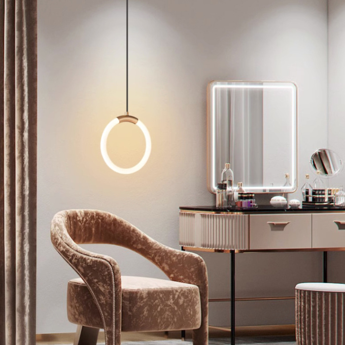 Подвесной светильник NILS D20 Brass ImperiumLoft