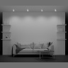Потолочный светильник Maytoni Glam C096L-GX53-WBS