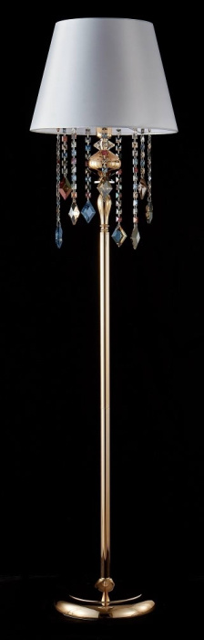 Торшер Crystal Lux MERCEDES PT1 GOLD/COLOR