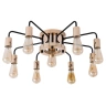 Потолочная люстра Arte Lamp A6001PL-9BK