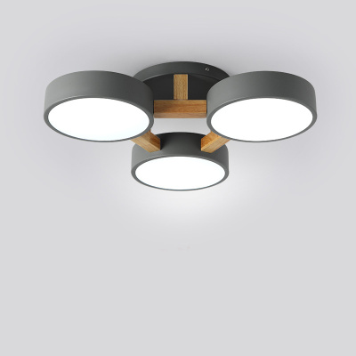 Потолочная люстра JOIST 3 Gray ImperiumLoft