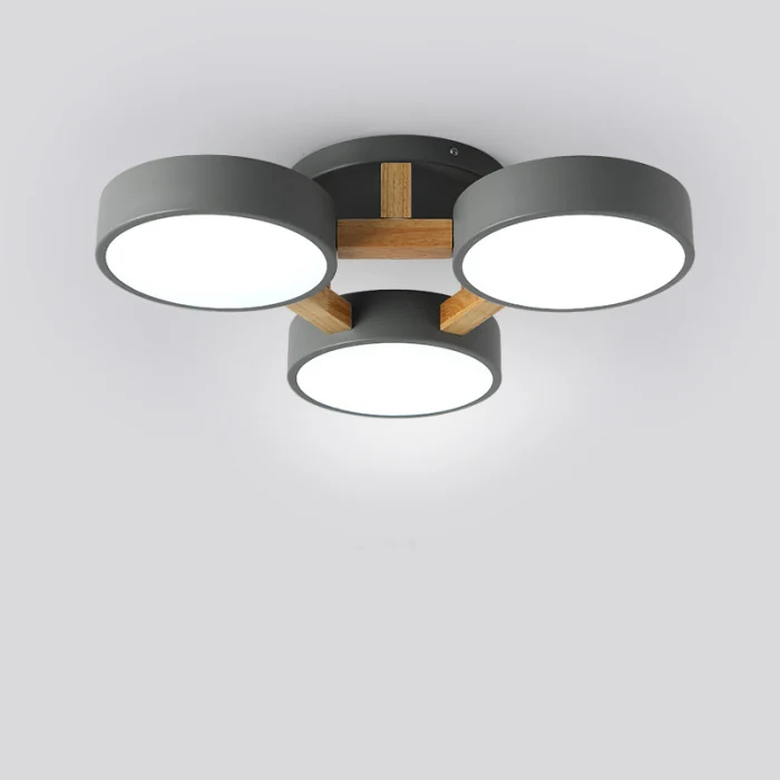 Потолочная люстра JOIST 3 Gray ImperiumLoft