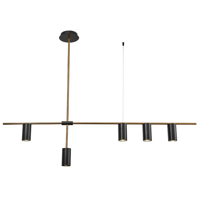 Люстра потолочная на штанге ACCENTO INDIGO V000029