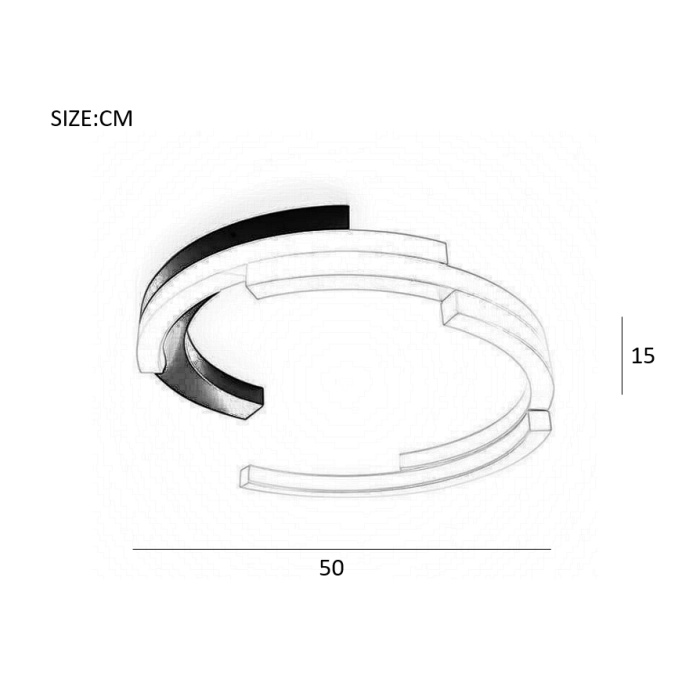 Потолочный светодиодный светильник ImperiumLoft Vima 208324-26