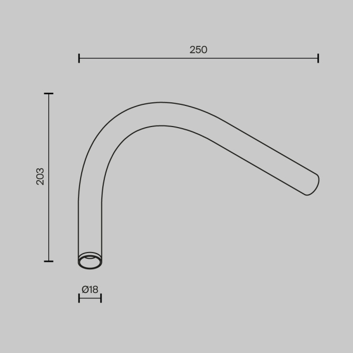 Трековый светильник Maytoni Eye C104WL-3W3-6K-BS