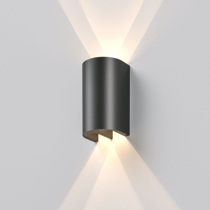 Уличный настенный светильник Elektrostandard Twinray 4690389217326