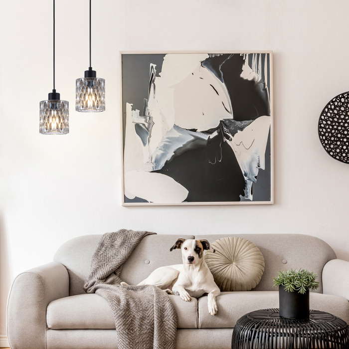 Подвесной светильник VELA ESCADA 466/1S Smoky