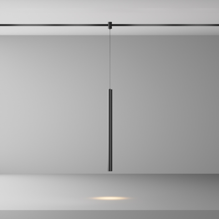 Трековый подвесной светильник Maytoni Focus LED TR156-1-5W3K-B